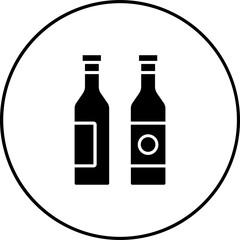 Wine Bottles Icon