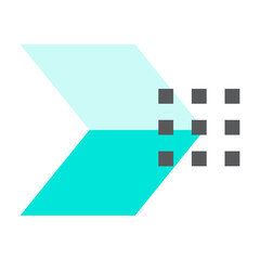 modern memphis geometric vector for business decoration