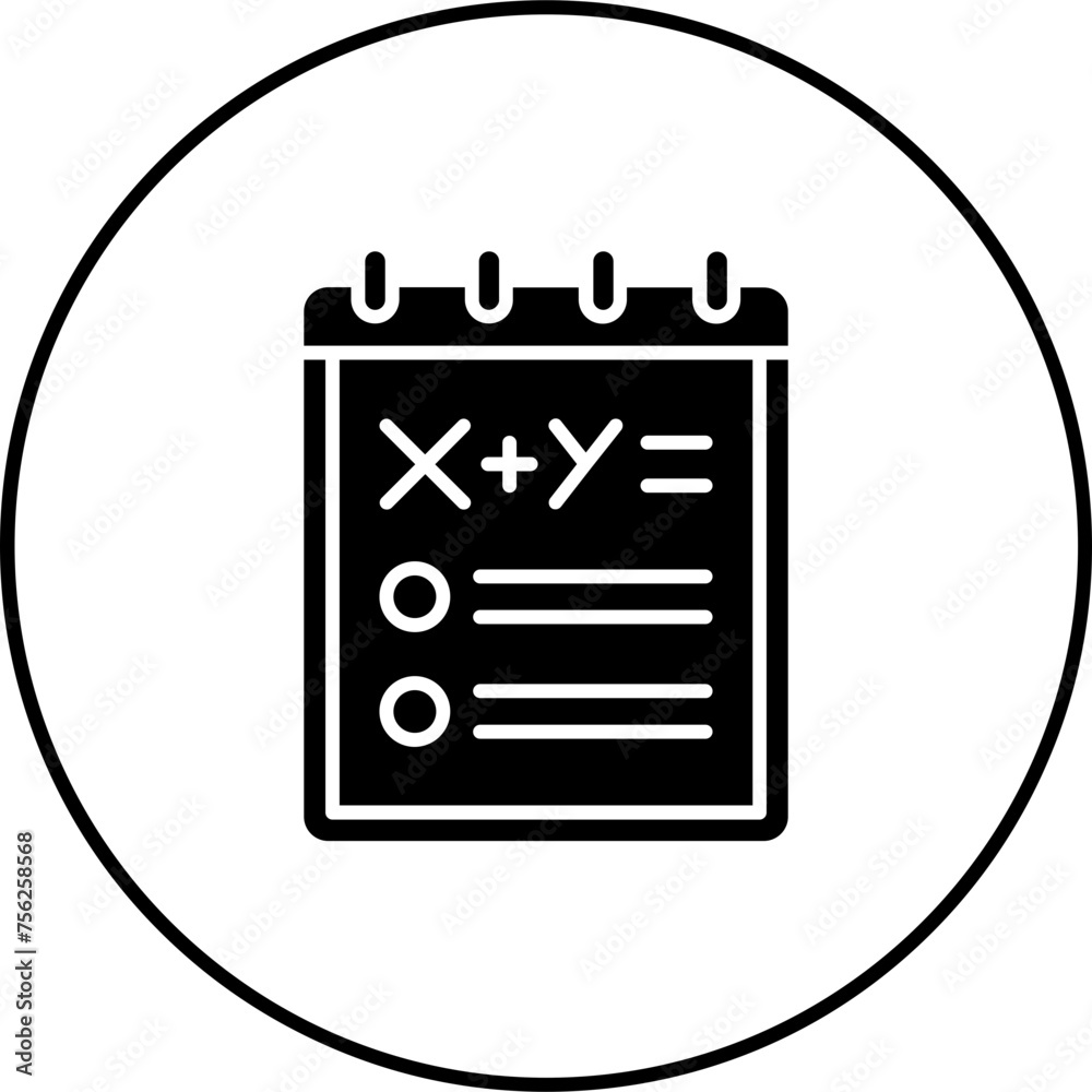 Poster Notepad Icon