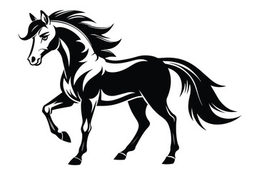 a vectors art horse icon vector set illustration 13.eps