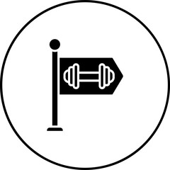 Gym Sign Icon
