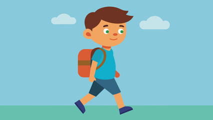 back to school boy cartoon characters vector design 5.eps