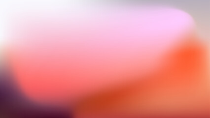 Blurred Red and Pink Flower Background with Gradient Effect