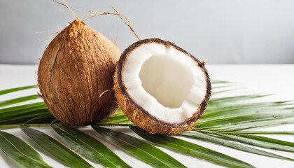 Fototapeta na wymiar Coconut bliss 