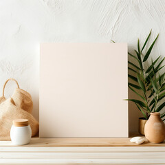 Recipe book and ingredients for cooking displayed on a wooden table with plants and flowers in a cozy home interior