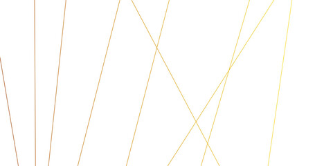 Abstract golden color diagonal lines background pattern .Geometric lines pattern transparent background design .random line low poly  template pattern .line art drawing striped graphic template . 