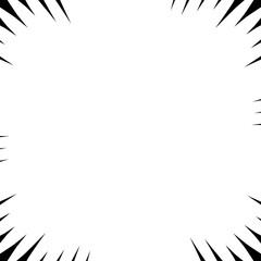 cartoon style comic background image element anime vector lines