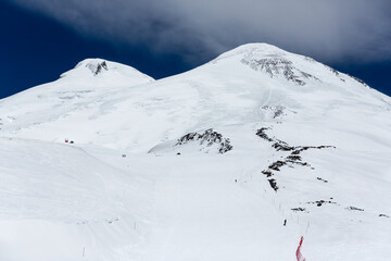 Panoramic view of the mount Elbrus - 756269567