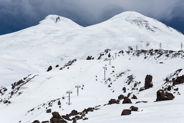 View of Mount Elbrus