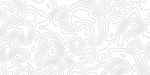 White curved lines earth map geography scheme terrain path round strokes map of.terrain texture high quality topography vector lines vector vector design.
