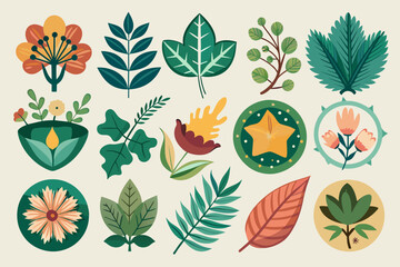 botanical logos 