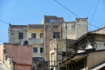 Modern buildings in Ahmedabad, India