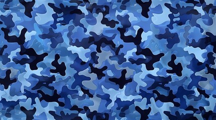 blue camouflage pattern for army. camouflage military pattern