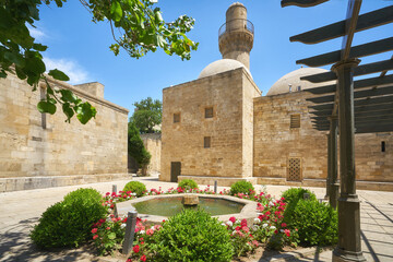 The Palace of the Shirvanshahs in old Baku