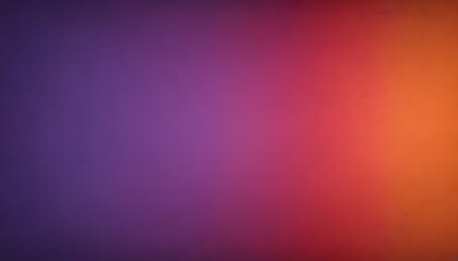 Obraz premium blue purple red orange , template empty space color gradient rough abstract background shine bright light and glow , grainy noise grungy texture
