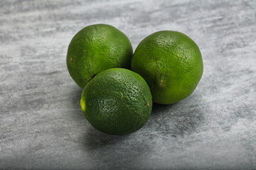 Green sour tropical Lime fruit