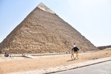 Egypt. Cairo. Ancient pyramids. Giza