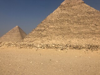 Egypt. Cairo. Ancient pyramids. Giza