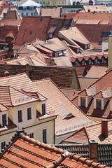 Panoramic view of Dresden Neustadt
