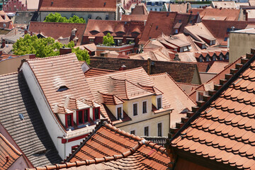 Panoramic view of Dresden Neustadt