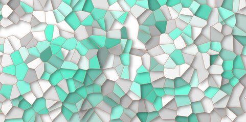 Abstract multicolor broken stained-glass background with line. geometric seamless pattern with 3d shapes triangle background. colorful low poly crystal mosaic and tiles background pattern.