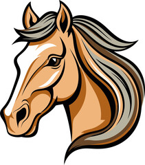 Elegant Equestrian Emblem Vector Design