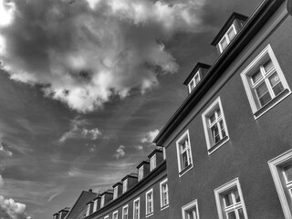 Apartment buildings in Frankfurt (Oder), Germany