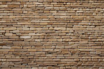 Old weathered stone wall.