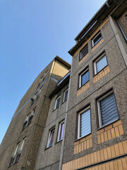 Fototapeta premium Modern apartment building in Cottbus, Germany