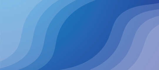 Blue abstract line background banner vector image design