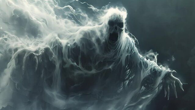 叫ぶ幽霊の顔,Generative AI 