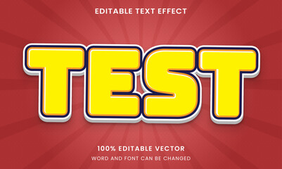 Sale cute funny editable text effect