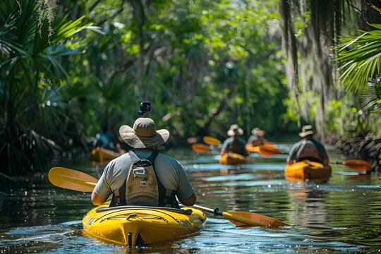 Kayakers Capture Adventure and Exploration on Floridas Scenic Riverways