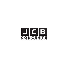 Letters JCB financial ground solution investment logo design