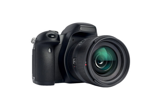 A sleek camera with a modern lens attached, ready to capture moments and memories