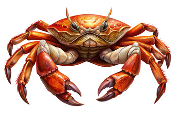crab on a transparent background