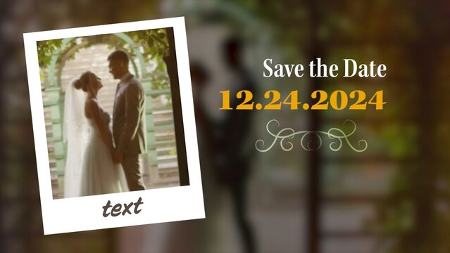 Wedding Love Celebration Recap Memories Template