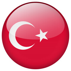 Turkey flag button.