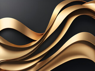 abstract background with gold prints on a plain background