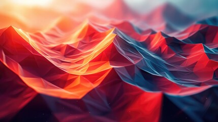 3 dimensional Abstract colorful background