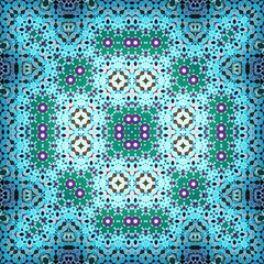 Seamless square abstract pattern. Art texture. Textiles and fashion