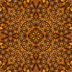 Seamless abstract square pattern. Watercolor and alcohol ink. Author's patterns