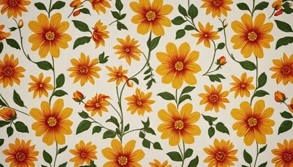 Flowers pattern, flower wallpaper, background flowers