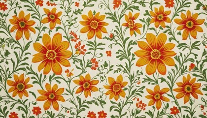 Fototapeta na wymiar Flowers pattern, flower wallpaper, background flowers