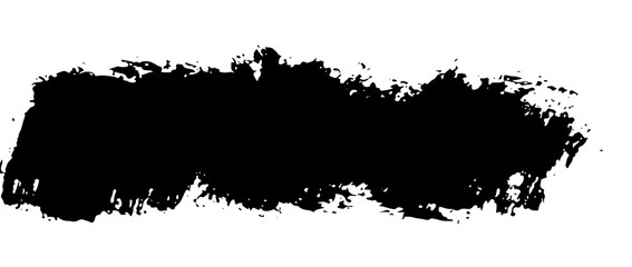 Brush stroke grunge transparent background, ink stroke, brush paint, hand draw