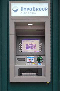 Hypo Group Alpe Adria Bank Atm in Rovinj Croatia