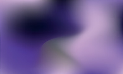 Vector gradient background with blurred rainbow hues