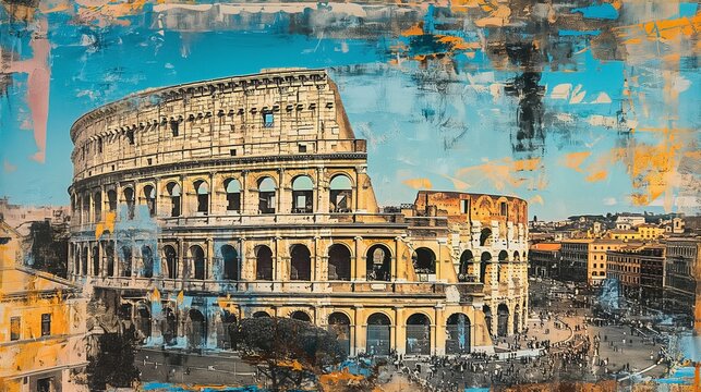 "Echoes of Antiquity: The Colosseum's Pulse in Modern Rome"