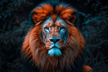 Naklejka premium Lion's Den Generative AI