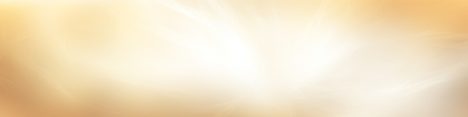 abstract smooth golden glowing festive background long narrow panoramic view copy space